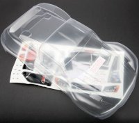 Кузов SLASH 4X4 (clear, untrimmed, requires painting)/ window masks/ decal sheet) артикул TRA6811
