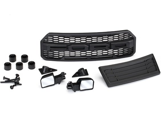 Body accessories kit, 2017 Ford Raptor® (includes grille, hood insert, side mirrors, & mounting артикул TRA5828
