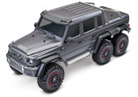 Радиоуправляемая машина TRAXXAS TRX-6 Mercedes-Benz G 63 AMG 6x6 Silver артикул TRA88096-4-S