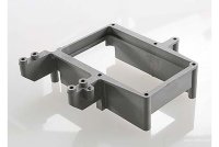 Fuel tank box (holder)/ throttle servo mount (grey) артикул TRA4432A