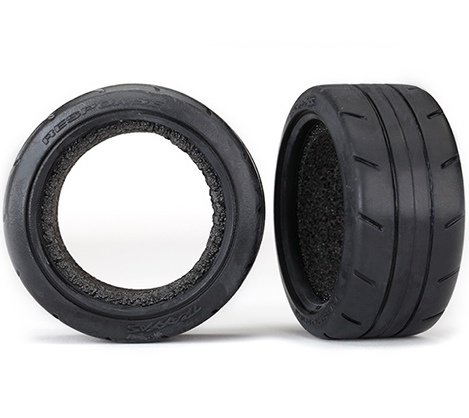 Резина с вставками, задняя TRAXXAS 1.9" REAR, под диски арт.TRA8372, Response 1.9" foam inserts (2) артикул TRA8370
