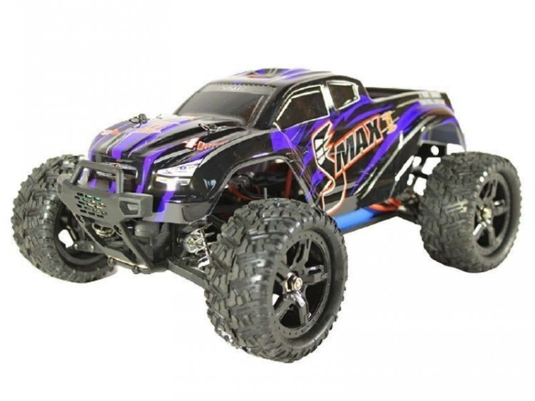 Радиоуправляемый монстр-трак Remo Hobby SMAX (бесколлекторный мотор) 4WD RTR масштаб 1:16 2.4G артикул RH1635V2-BLUE
