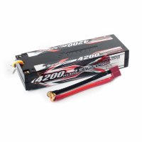 Аккумулятор Sunpadow Li-Po 11.1V - 4200mAh (40C/80C, 3S1P, T-Plug Hardcase) артикул SP-4200-3-40C-S-D