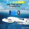 Радиоуправляемый скоростной катер Flytec V008 с водомётом 2.4G RTR артикул Flytec-V008
