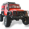 Радиоуправляемый трофи-краулер Remo Hobby OFF-ROAD (красный) 4WD 2.4G 1/18 RTR артикул RH1893-SL-R