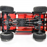 Радиоуправляемый трофи-краулер Remo Hobby OFF-ROAD (красный) 4WD 2.4G 1/18 RTR артикул RH1893-SL-R