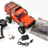 Радиоуправляемый трофи-краулер Remo Hobby OFF-ROAD (красный) 4WD 2.4G 1/18 RTR артикул RH1893-SL-R