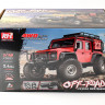 Радиоуправляемый трофи-краулер Remo Hobby OFF-ROAD (красный) 4WD 2.4G 1/18 RTR артикул RH1893-SL-R
