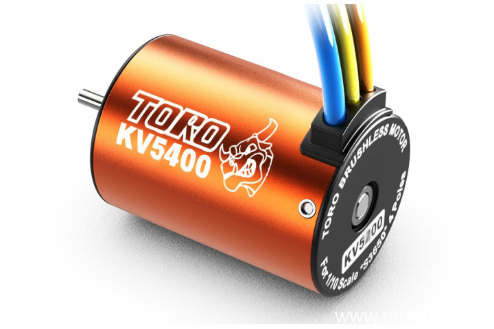 Электродвигатель бесколлектроный SkyRC 1/10 Toro BL Motor (5400KV Sensorless) артикул SK-400005-11