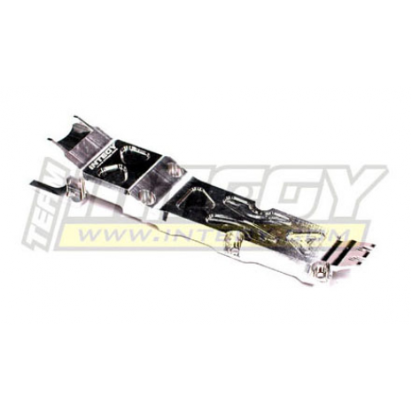 Защитная пластина днища (центр) (SILVER) для 1/16 Traxxas E-Revo / Slash / Summit / Rally артикул T3410SILVER