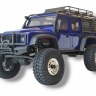 Радиоуправляемый трофи-краулер Remo Hobby OFF-ROAD (синий) 4WD 2.4G 1/18 RTR артикул RH1893-SL-B
