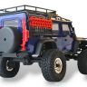 Радиоуправляемый трофи-краулер Remo Hobby OFF-ROAD (синий) 4WD 2.4G 1/18 RTR артикул RH1893-SL-B