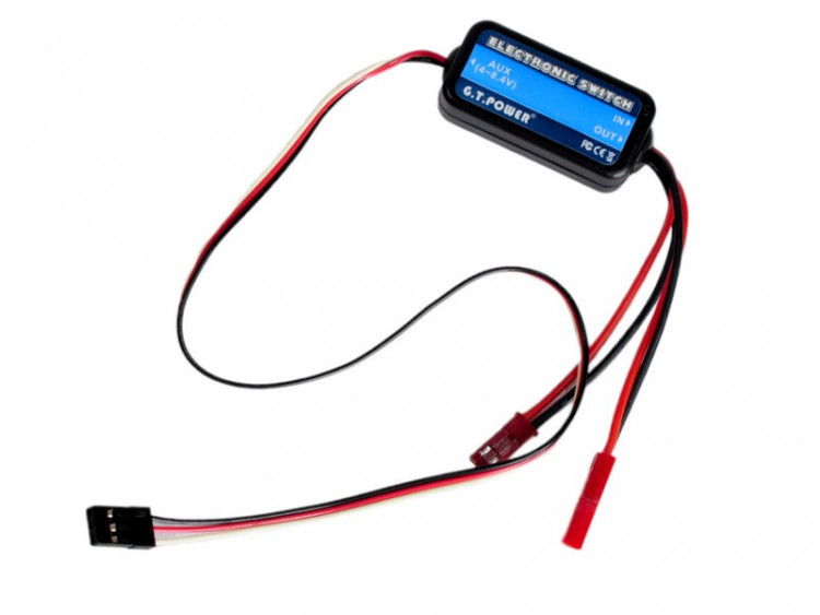 Электронный выключатель G.T.Power (ток 7А, входное напряжение: DC 0 - 40V) артикул GTP-113