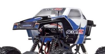 Кузов краулер 1/10 окрашеный (Scout RC Blue W/Decals) артикул MV25049