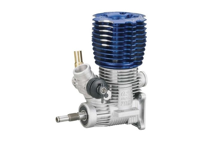 Двигатель O.S. MAX-21TM (REVO 3.3 / T-MAXX / Slayer) W/11K-R CARB артикул 12241