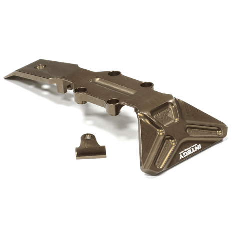 Защита днища передняя (GREY) 1/16 Traxxas E-Revo, Summit & Slash артикул T3981GREY