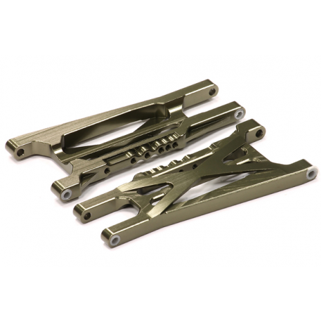 Рычаги нижние (серый) для Traxxas 1/10 Slash 4x4 артикул T8541GUN