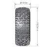 Колёса 1/10 шорт Louise, SC-PIONEER TIRE SOFT / BLACK RIM / MOUNTED (для SLASH 2WD REAR, SLASH 4X4 F/R, SCRT10 F/R & BLITZ F/R)) артикул L-T3148SBTR