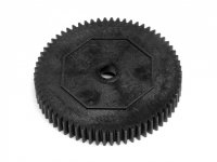 Шестерня ведомая (Спур) 66T (SPUR GEAR 66T, W/O SLIPPER CLUTCH PAD) артикул  HPI-82019
