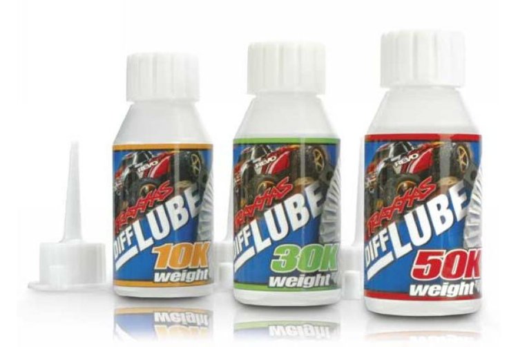 Силиконовое масло (Differential oil kit) (набор: 10K или 10 000cst, 30K или 30 000cst, 50K или 50 000 cst) артикул TRA5136X
