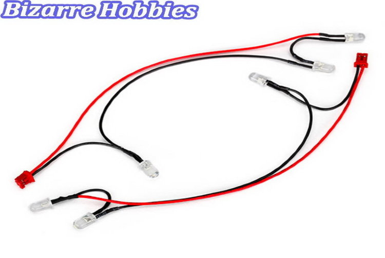 Светодиоды для квадрокоптера Traxxas ATON передние LED light harness, front артикул TRA7947