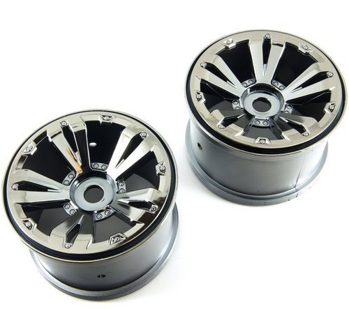 Диски ARRMA KRATON "черный хром" 17HEX (2шт.) артикул AR510064