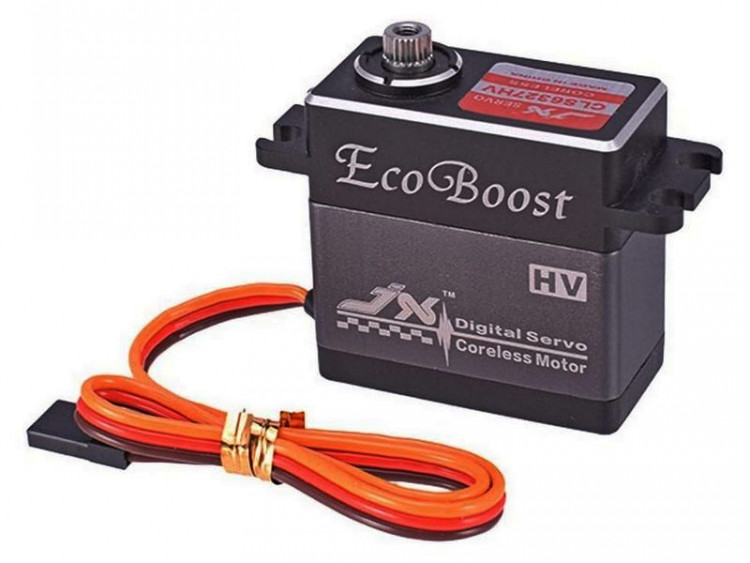 Сервомашинка цифровая JX Servo BLS6527HV (65г/26.7/0.08/7.4V) бесколлекторная, Ecoboost артикул BLS6527HV