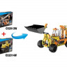 Конструктор CaDA Technic бульдозер совместим с C52013W, инерционный (213 детали) артикул C52014W