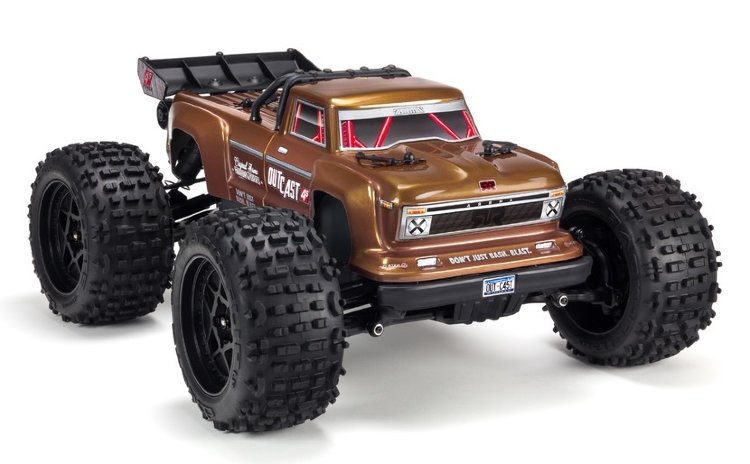 Радиоуправляемая автомодель ARRMA Outcast BLX 4S 4x4 1/10 артикул ARA102692