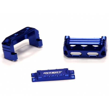 Защита для сервопривода (синий) для 1/16 Traxxas E-Revo Slash Summit Rally артикул T3404BLUE