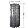 Колёса 1/10 шорт Louise, SC-ROCKET TIRE SOFT / BLACK RIM / MOUNTED (для TRAXXAS SLASH 2WD FRONT) артикул L-T3154SBTF