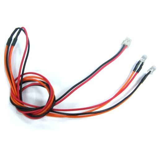 Светодиоды LED 3мм Оранжевый (компл) (3mm LED Light Set OR) артикул LK-0008OR