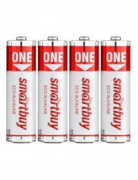 Батарейки Smartbuy ONE АА LR6 Alkaline (4 шт.) артикул ER-LR6-ONE