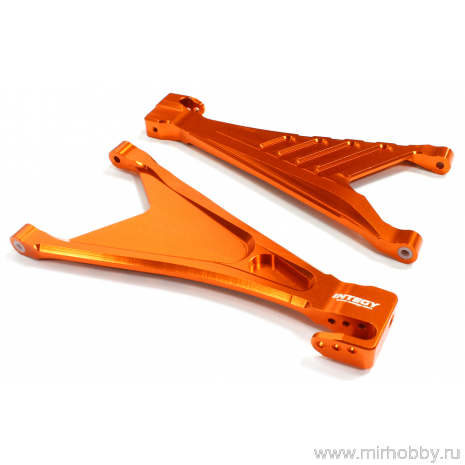 Рычаги передние нижние (оранж) для Traxxas 1/10 E-Revo артикул T4109ORANGE