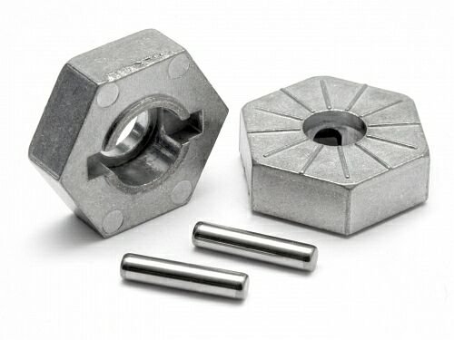 Колесные адаптеры HEX 17мм (4шт) с пинами артикул HPI-86804