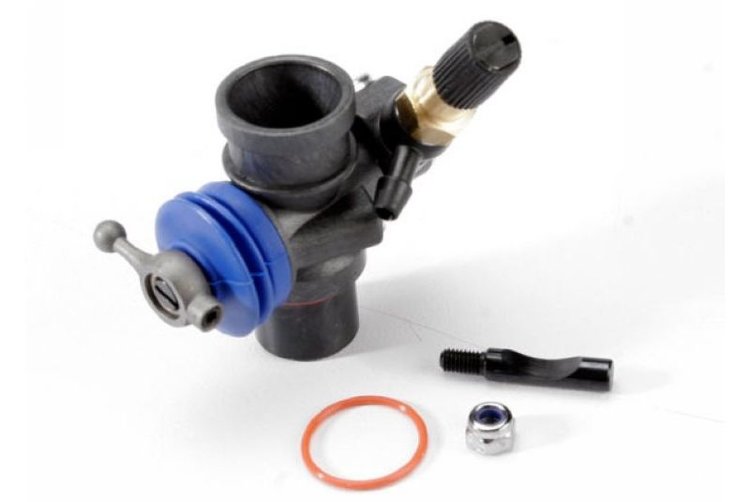 Карбюратор в сборе TRAXXAS [Carburetor, complete (minus air filter assy.) (TRX 2.5, 2.5R, 3.3 composite slide) ] артикул TRA5252