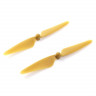 Желтые пропеллеры A для квадрокоптера Hubsan H501S артикул H501S-05