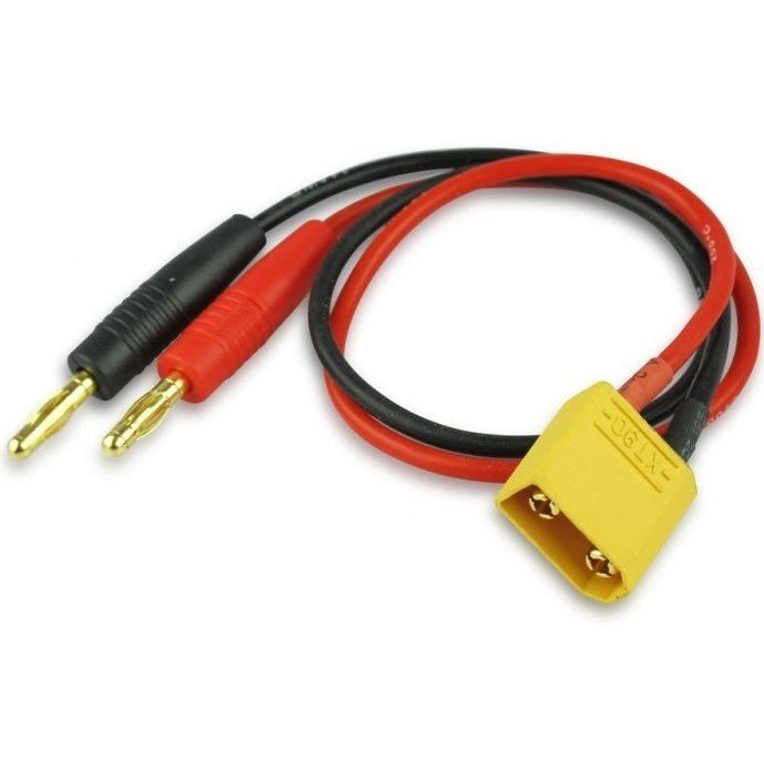 Кабель для зарядного устройства (разъем XT90, 12AWG, длина 30 см) артикул AIII-C-080