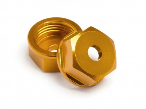 ALUMINUM BOTTOM SHOCK CAP (2pcs) артикул HPI-86841