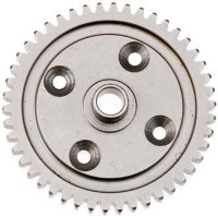 Шестерня ведомая RC8 (46T 1M) металл.  FT 46T Spur Gear артикул AS89110 