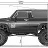 Готовая модель полноприводного внедорожника Gmade 1/10 GS02F BUFFALO TS, RTR артикул GM57012
