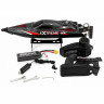 Радиоуправляемый катер Black Extreme (48 см, 55 км/ч, Brushless) артикул HJ816PRO-CARBON-BLACK