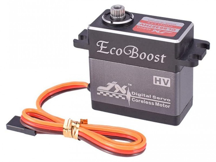 Сервомашинка цифровая JX Servo CLS6327HV (63г/27.45/0.09/7.4V) Ecoboost артикул CLS6327HV
