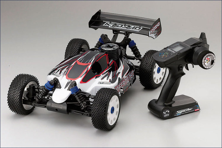 Радиоуправляемая автомодель багги 1/8 GP 4WD r/s INFERNO NEO Race Spec KT201 KS200 артикул 31682M-B